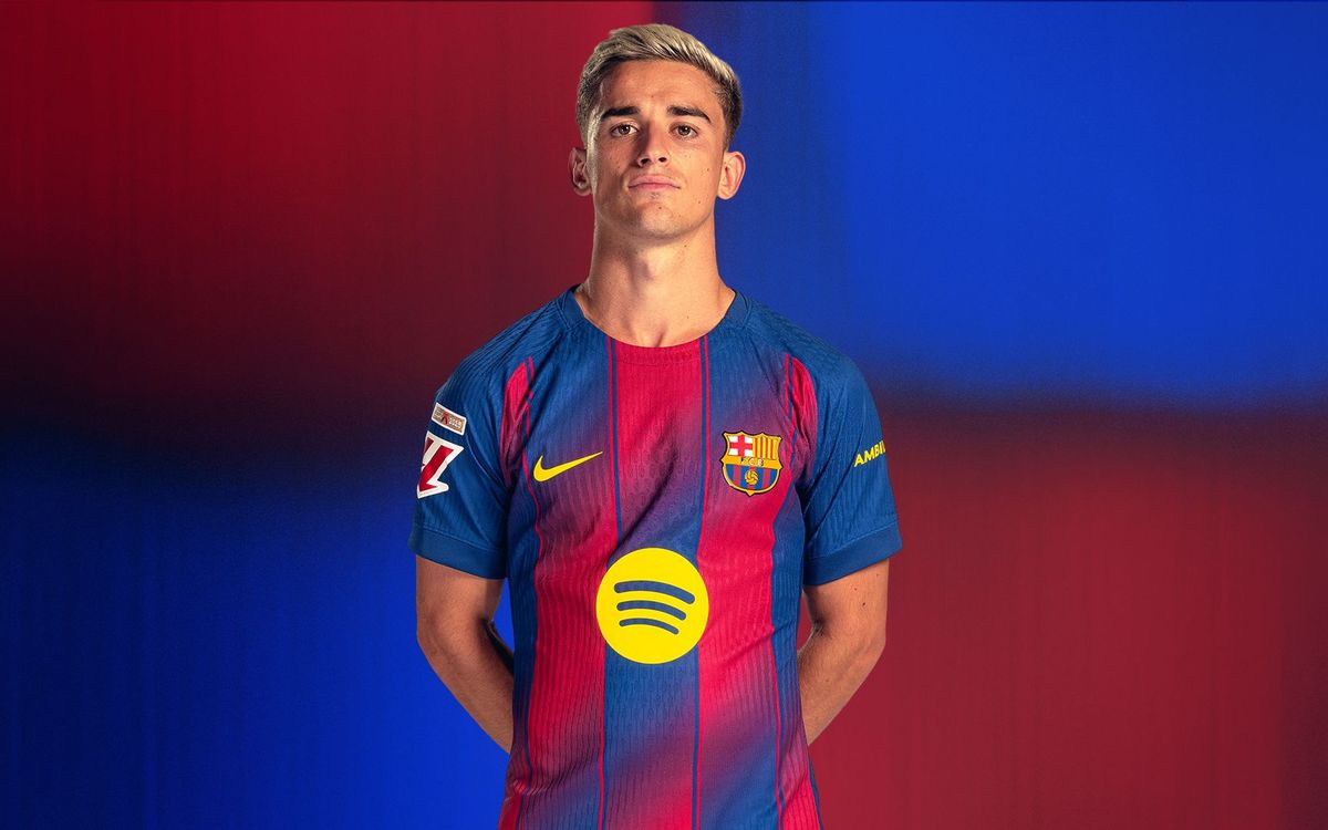 Gavi 2026 Player Page. Midfielder. FC Barcelona Official Website