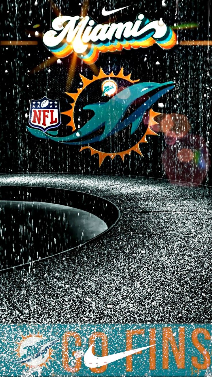 Nike wallpaper. Miami dolphins wallpaper, Miami dolphins logo, Nfl dolphins