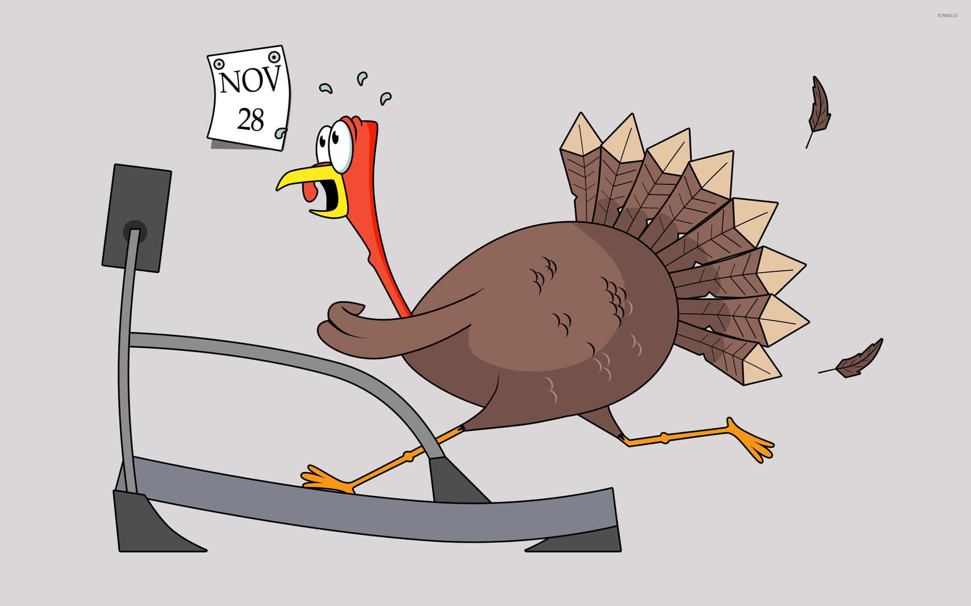 Cartoon Thanksgiving Wallpaper