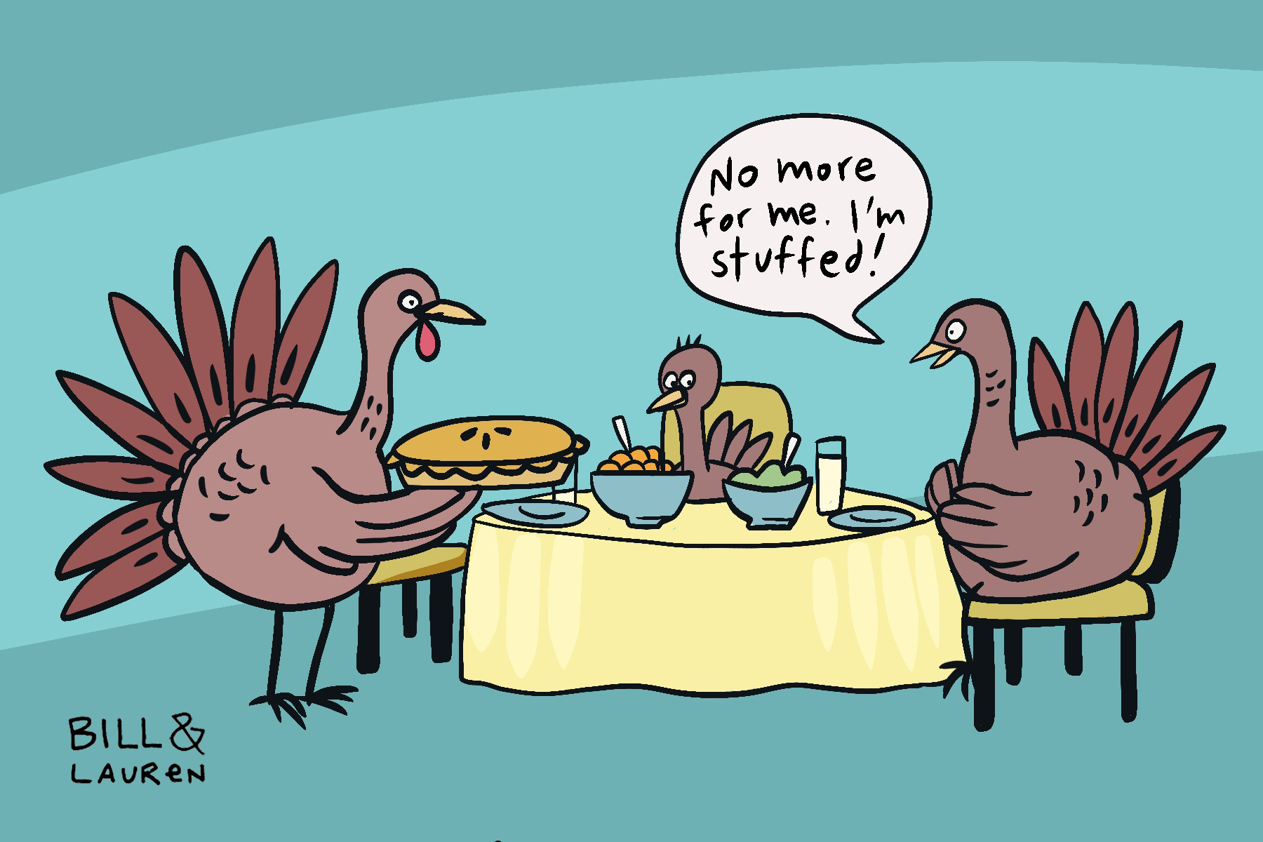 Thanksgiving cartoons