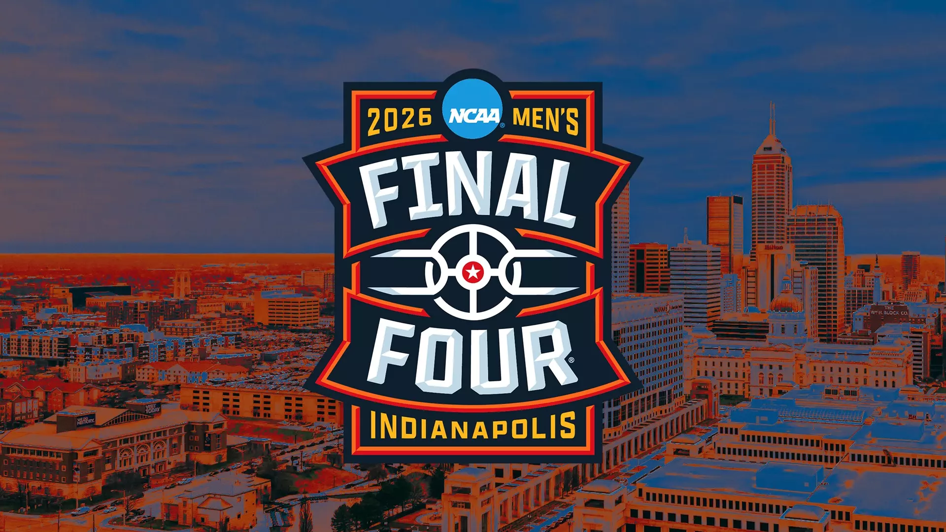 NCAA and Indianapolis unveil logos for 2026 Men's Final Four and DII and DIII Men's Basketball Championships