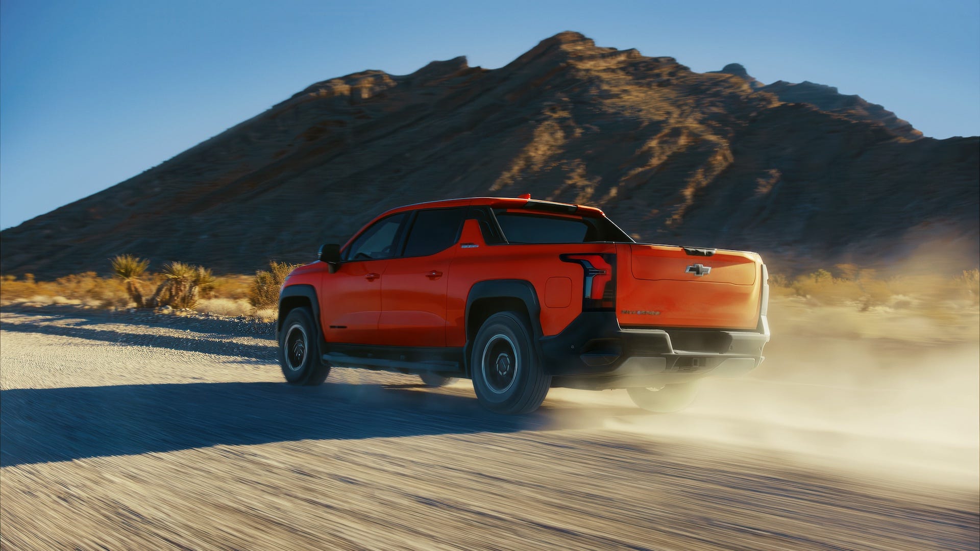 View Photo of the 2026 Chevy Silverado EV Trail Boss