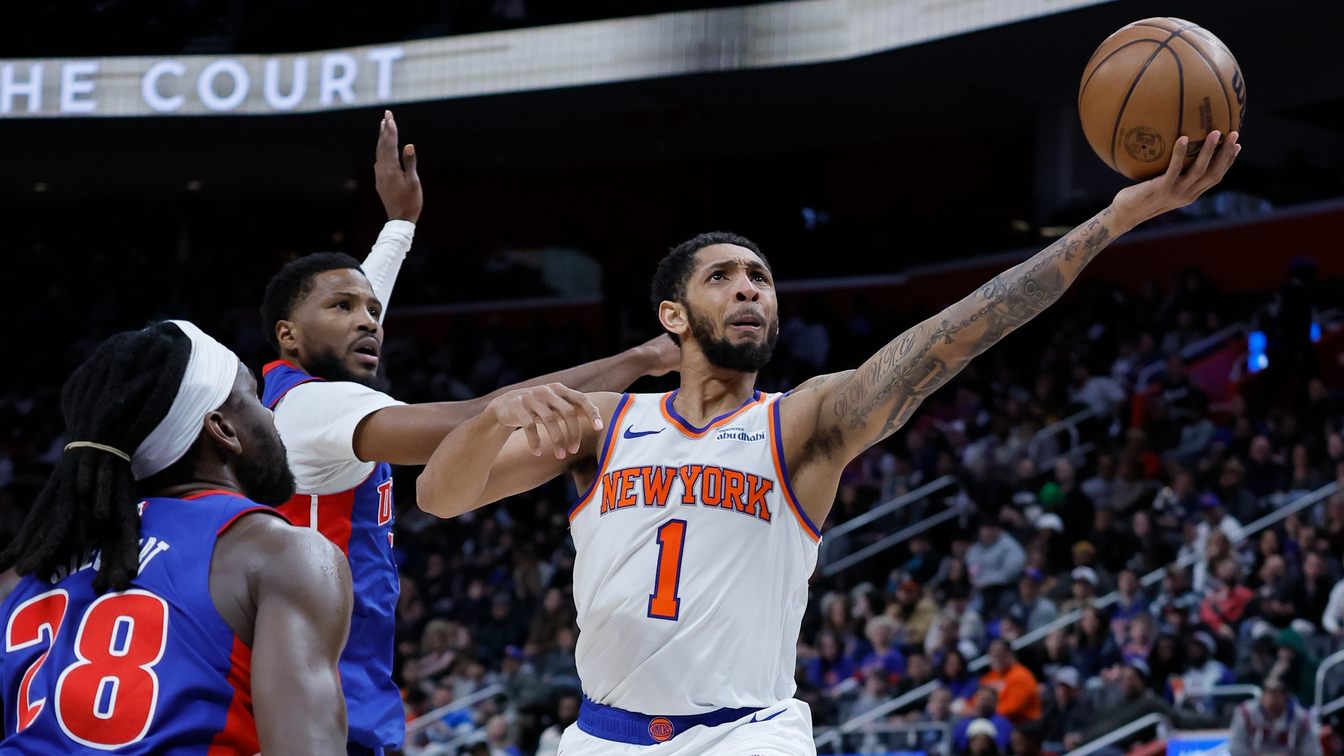 Cunningham Scores 36, Pistons Top Knicks In Possible Preview Of 1st Round Playoff Matchup
