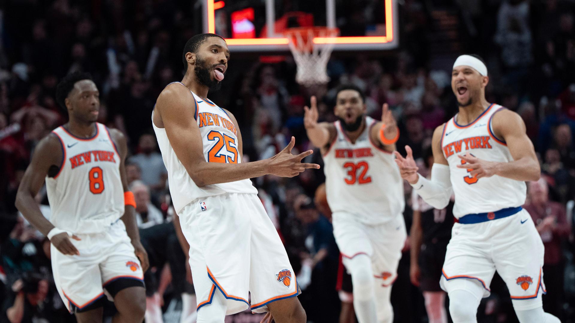 Bridges Nails 3 Pointer At Buzzer To Give Knicks A 114 113 OT Win Over The Trail Blazers New York