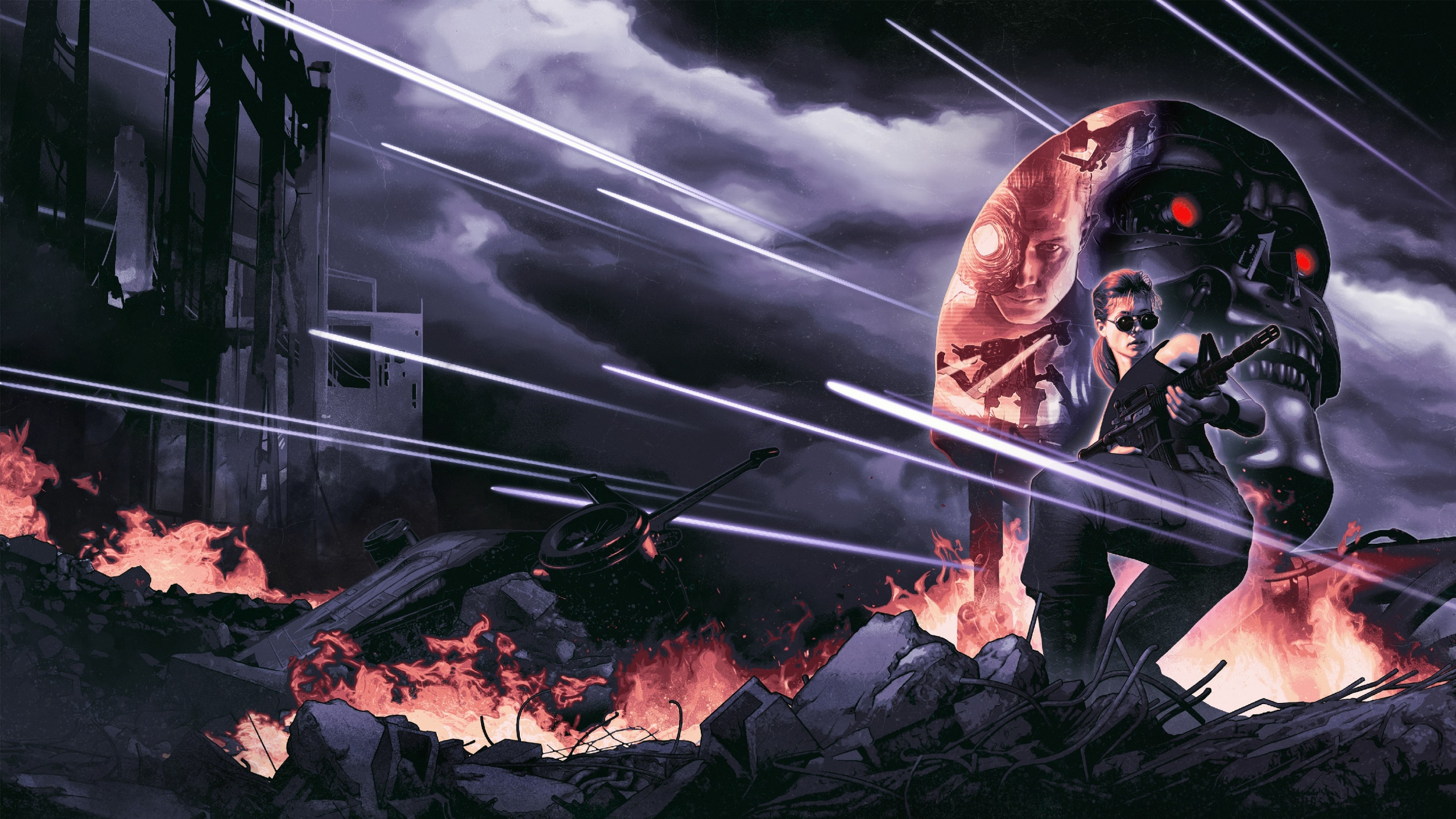 Terminator 2D: No Fate Wallpaper 4K, 2025 Games