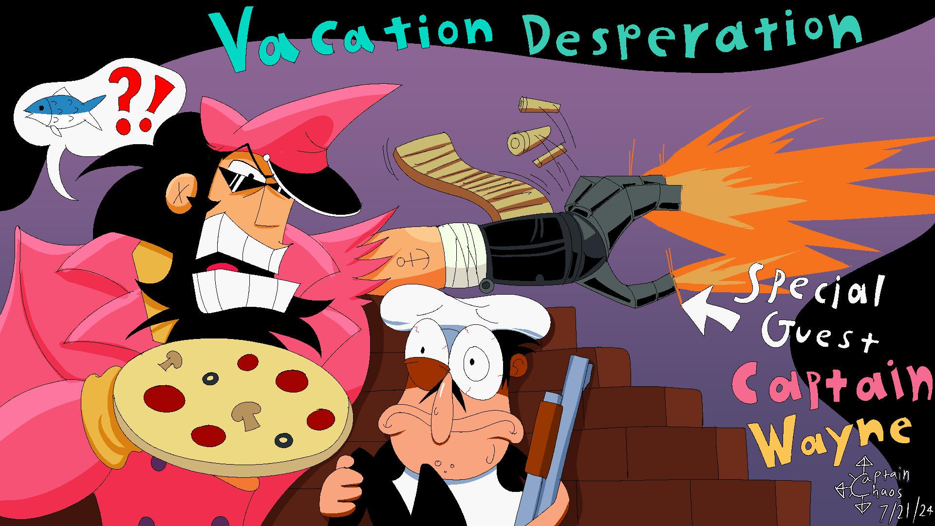 To Celebrate The Release Of Captain Wayne (Art By Captain Chaos)
