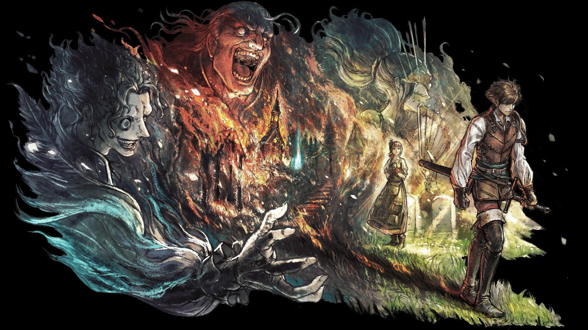 Octopath Traveler 0 Drops New Art and Story Details