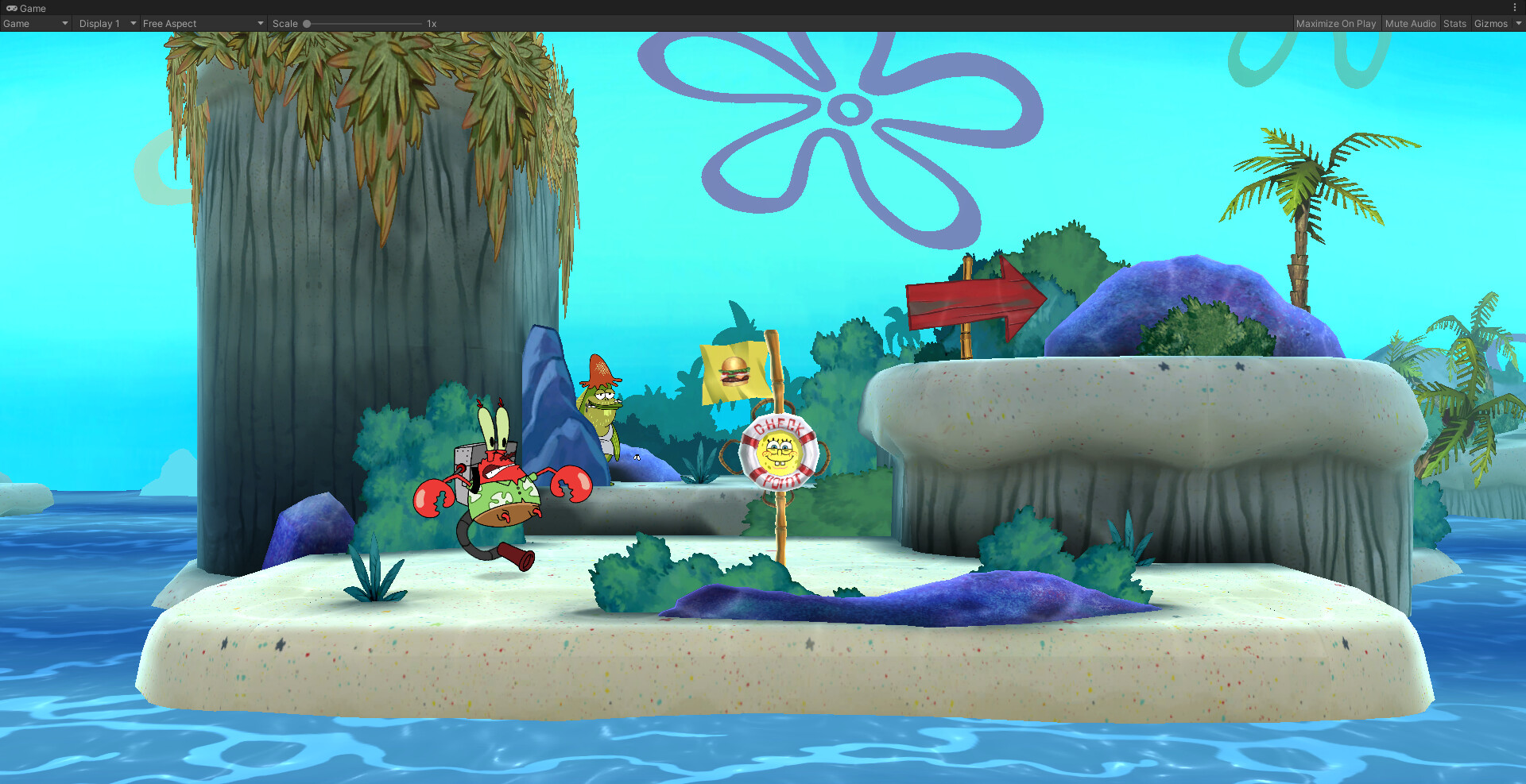 SpongeBob: Patty Pursuit Level Art