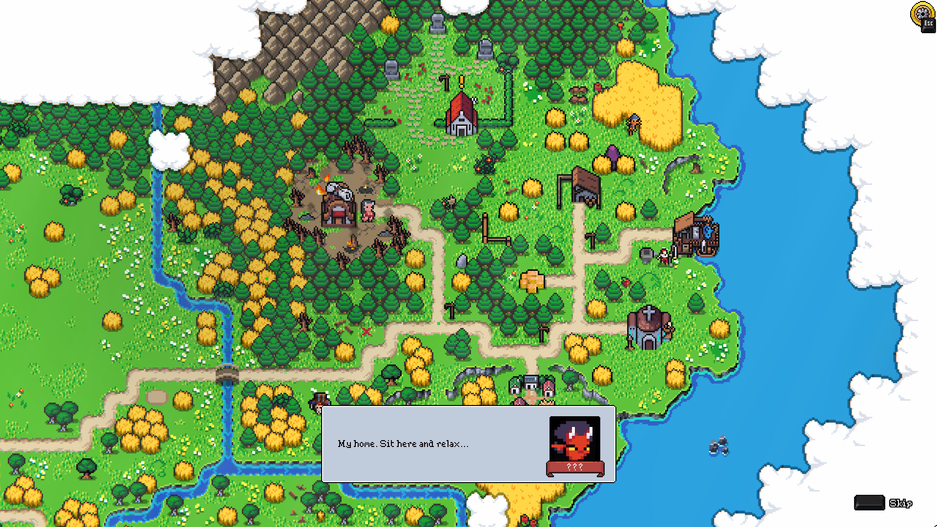 Solo dev Feryaz Beer's debut Super Fantasy Kingdom A weird mashup of genres