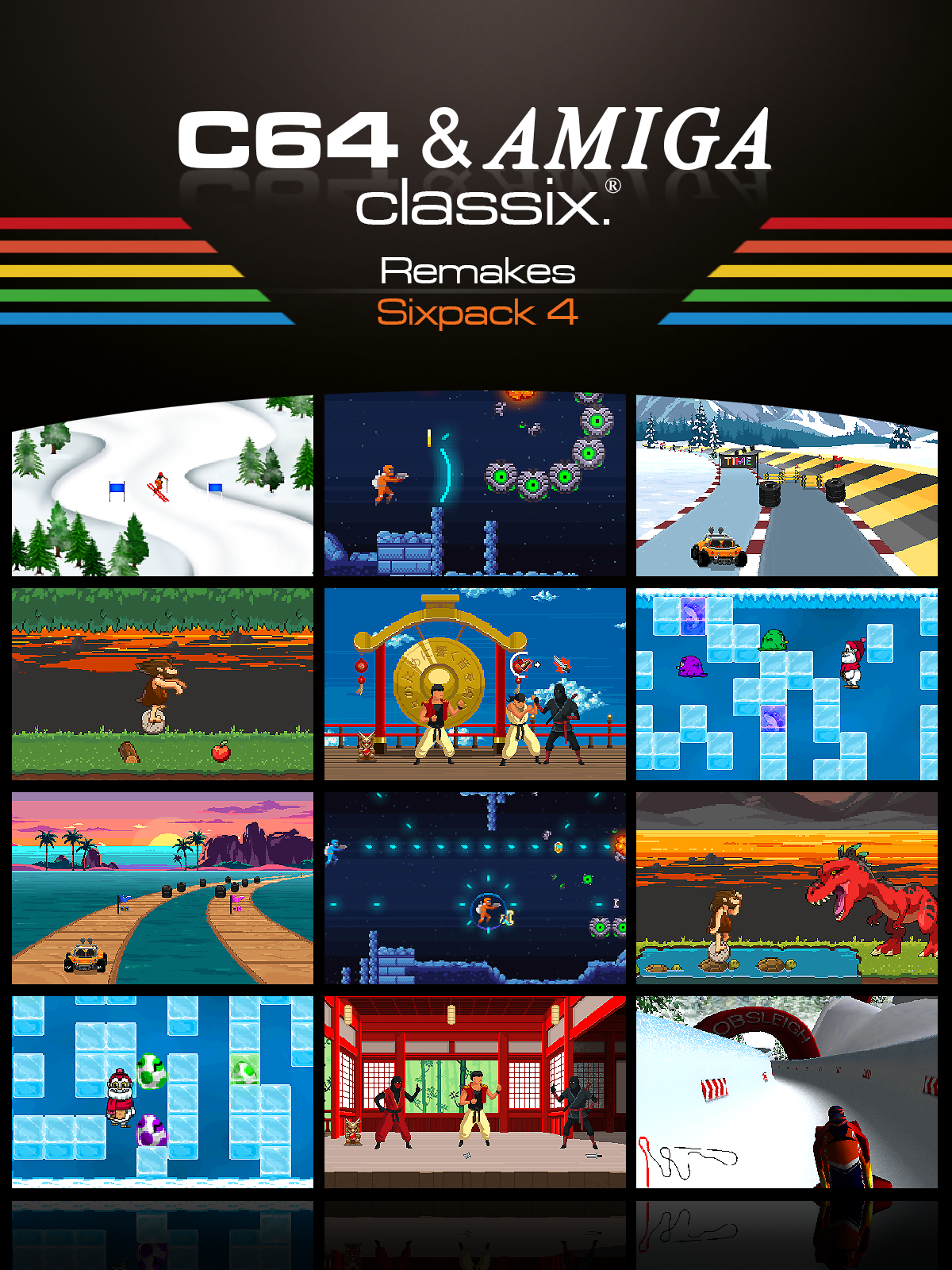 C64 and AMIGA Classix Remakes Sixpack 4 Coming Soon Games Store