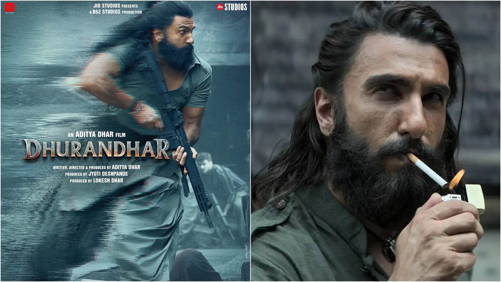 Dhurandhar Poster: Ranveer Singh Introduces Himself As 'The Wrath Of God', Drops Poster Ahead Of Release
