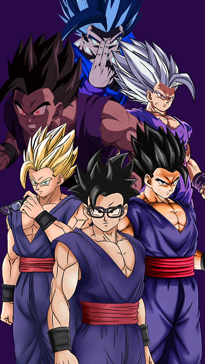 Oh I forgot to post that I made a Gohan ( SUPER HERO ) Wallpaper