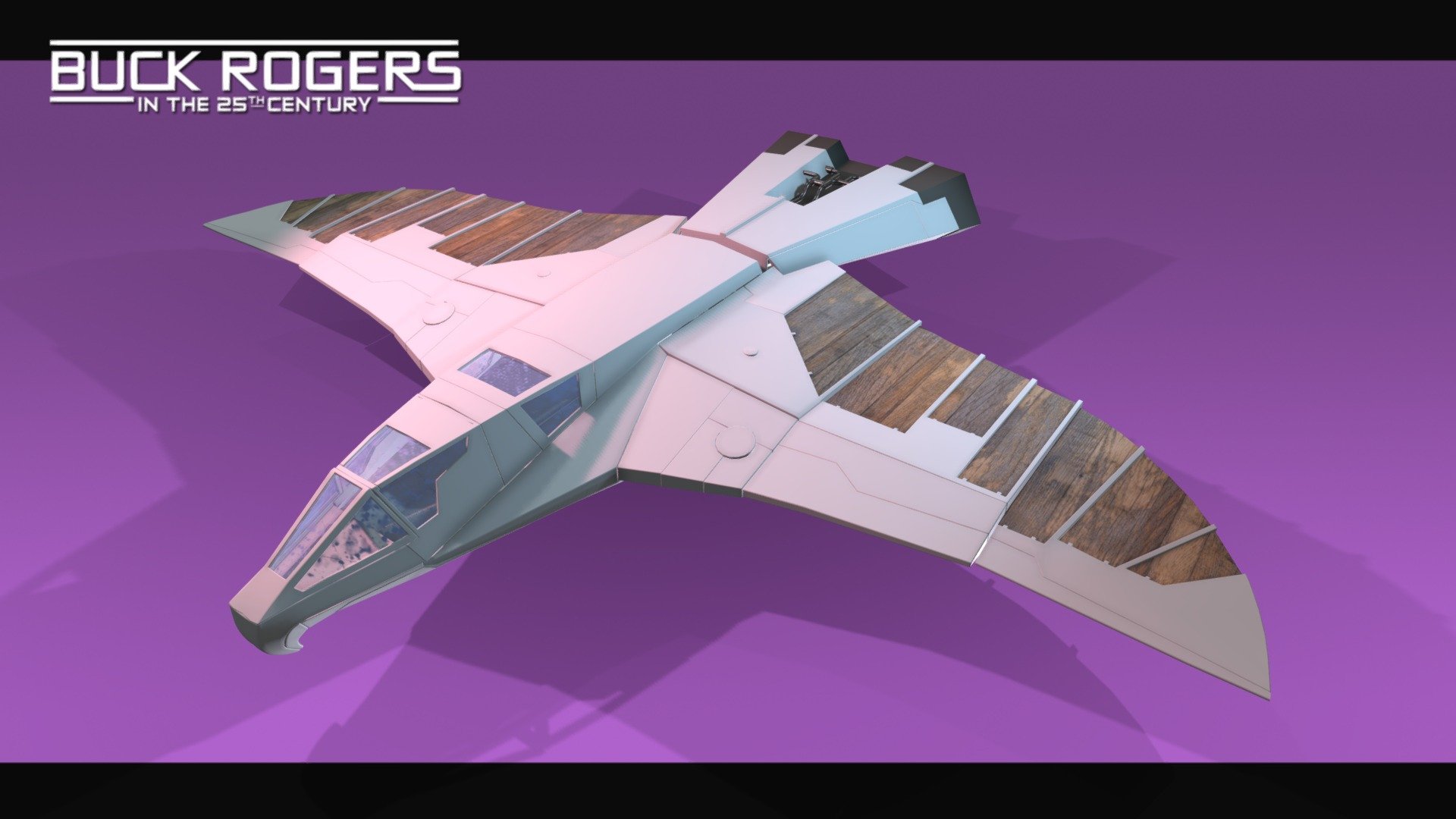 Buck Rogers & the 25th century's StarShip model by Ralph's Workshop [abb9b00]
