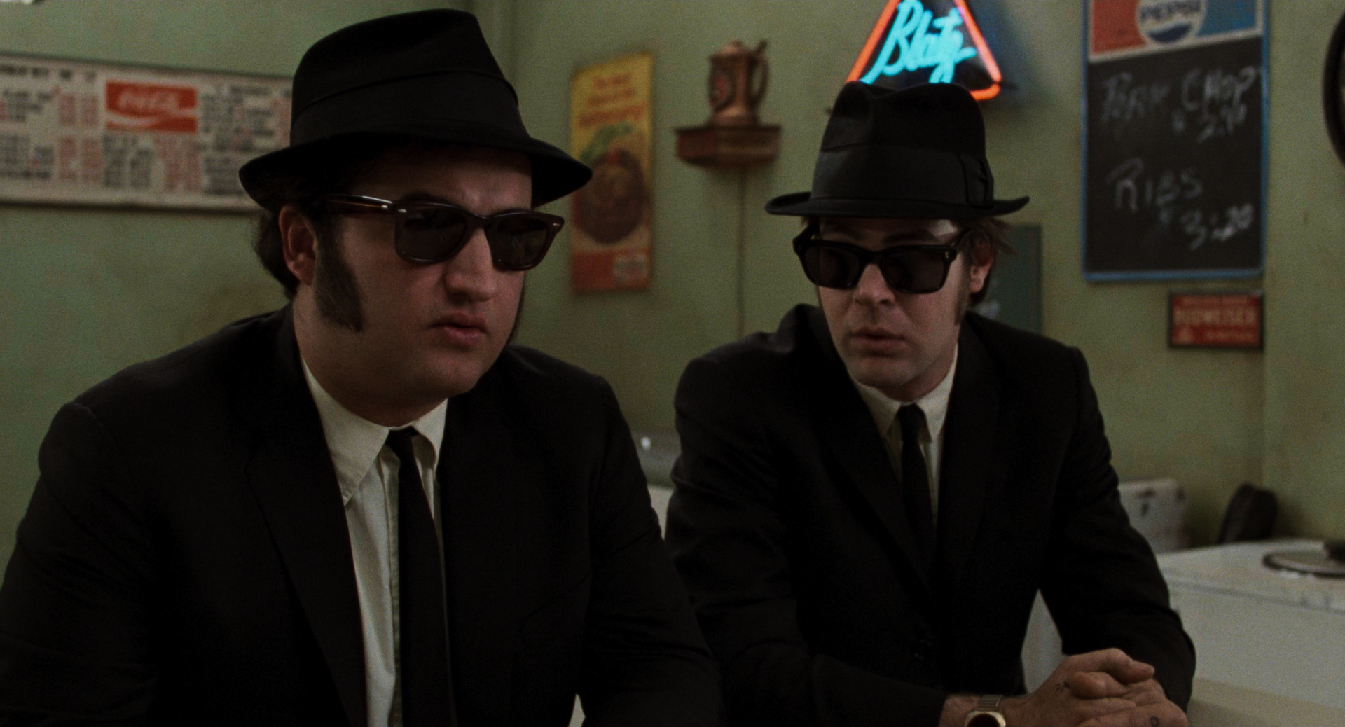 Download Dan Aykroyd John Belushi Movie The Blues Brothers HD Wallpaper