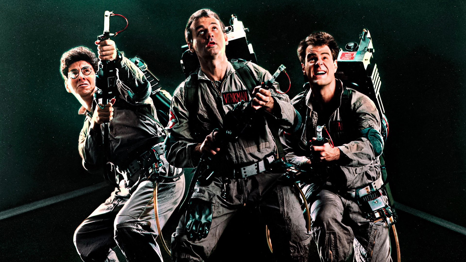 Bill Murray Dan Aykroyd Harold Ramis Paul Rudd HD Ghostbusters Wallpaper