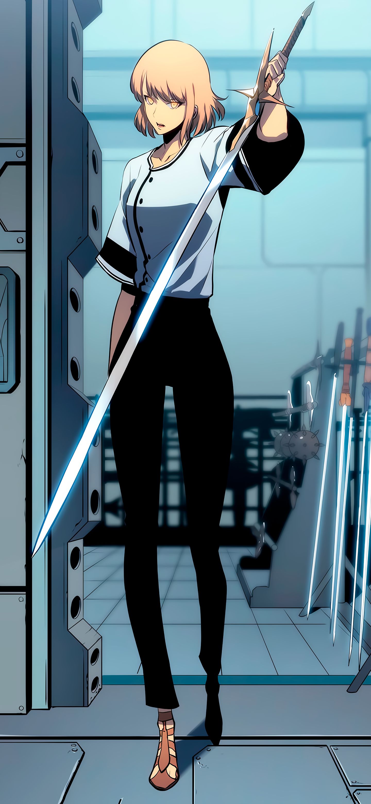 Phone wallpaper: Cha Hae In, Anime 1380231