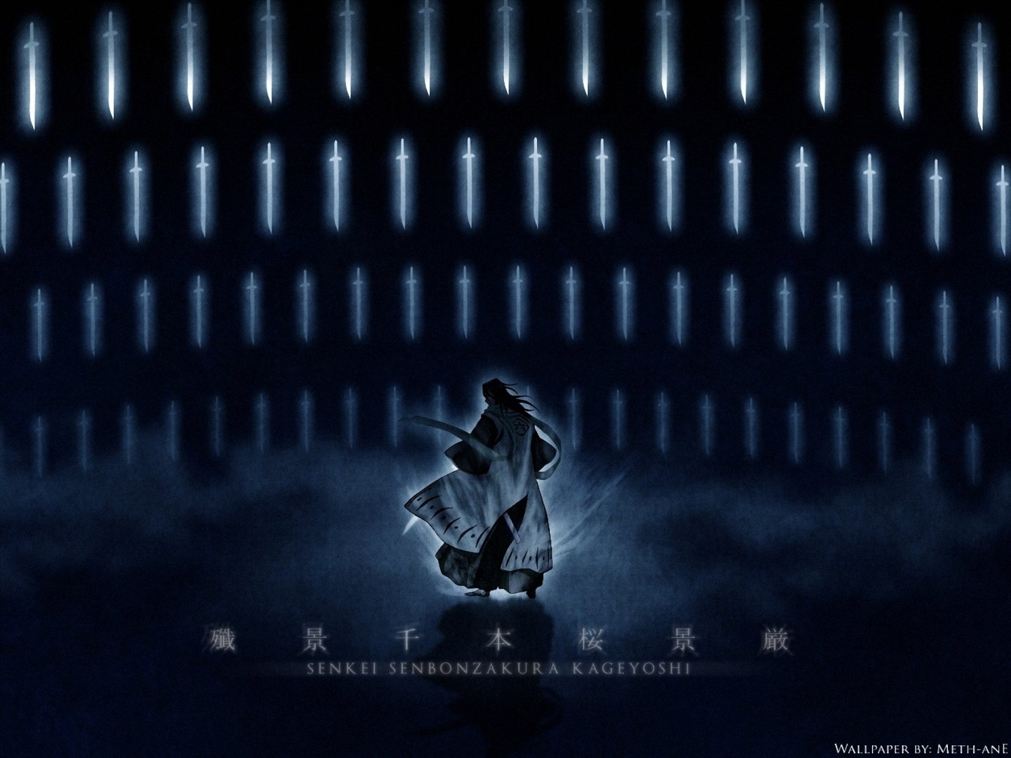 Byakuya Kuchiki Senbonzakura HD Wallpaper