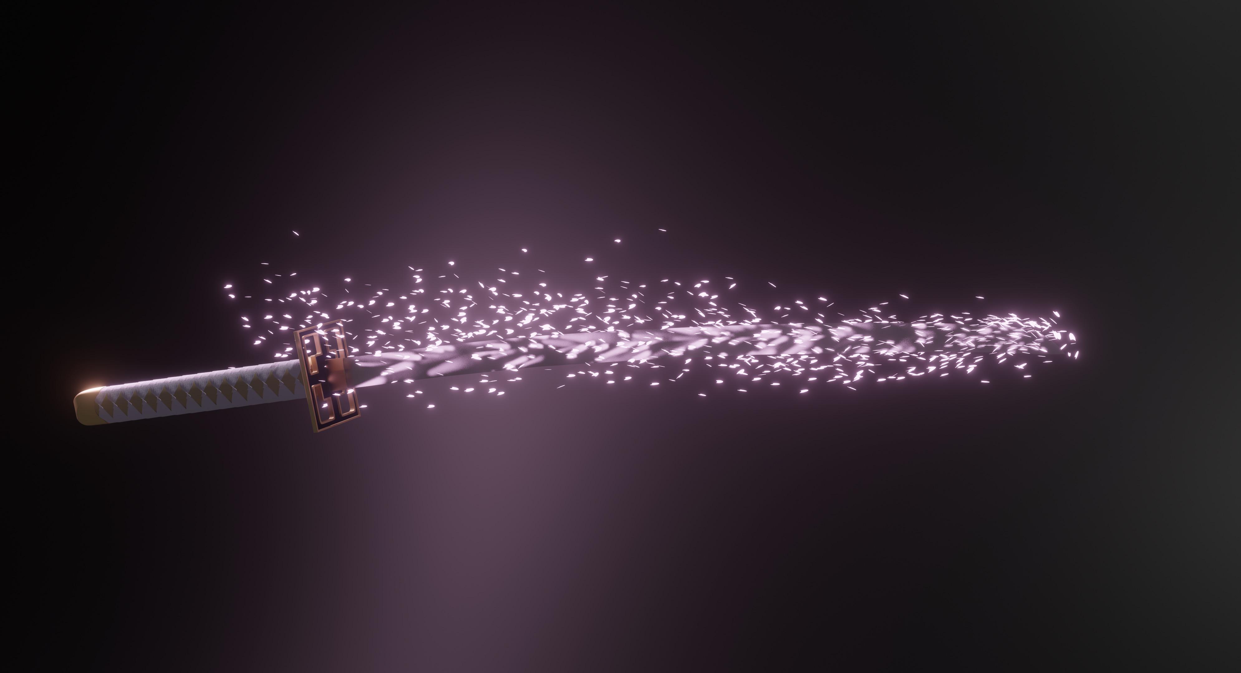 I made Senbonzakura in 3D