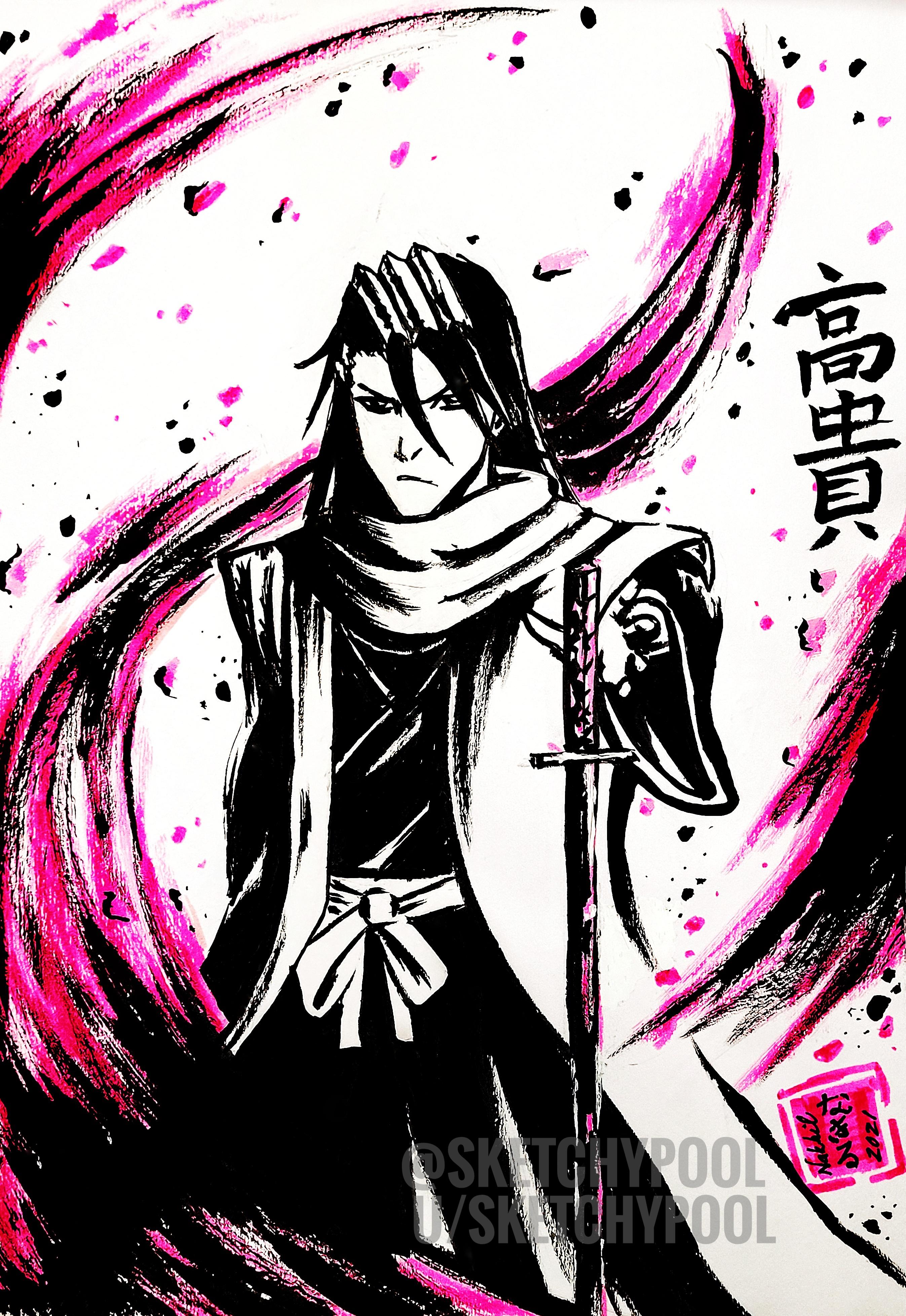 So grateful for the love you guys showed my Renji! Here's a Senbonzakura Kageyoshi Kuchiki Byakuya to complete the duo. Hope you guys like this one too!