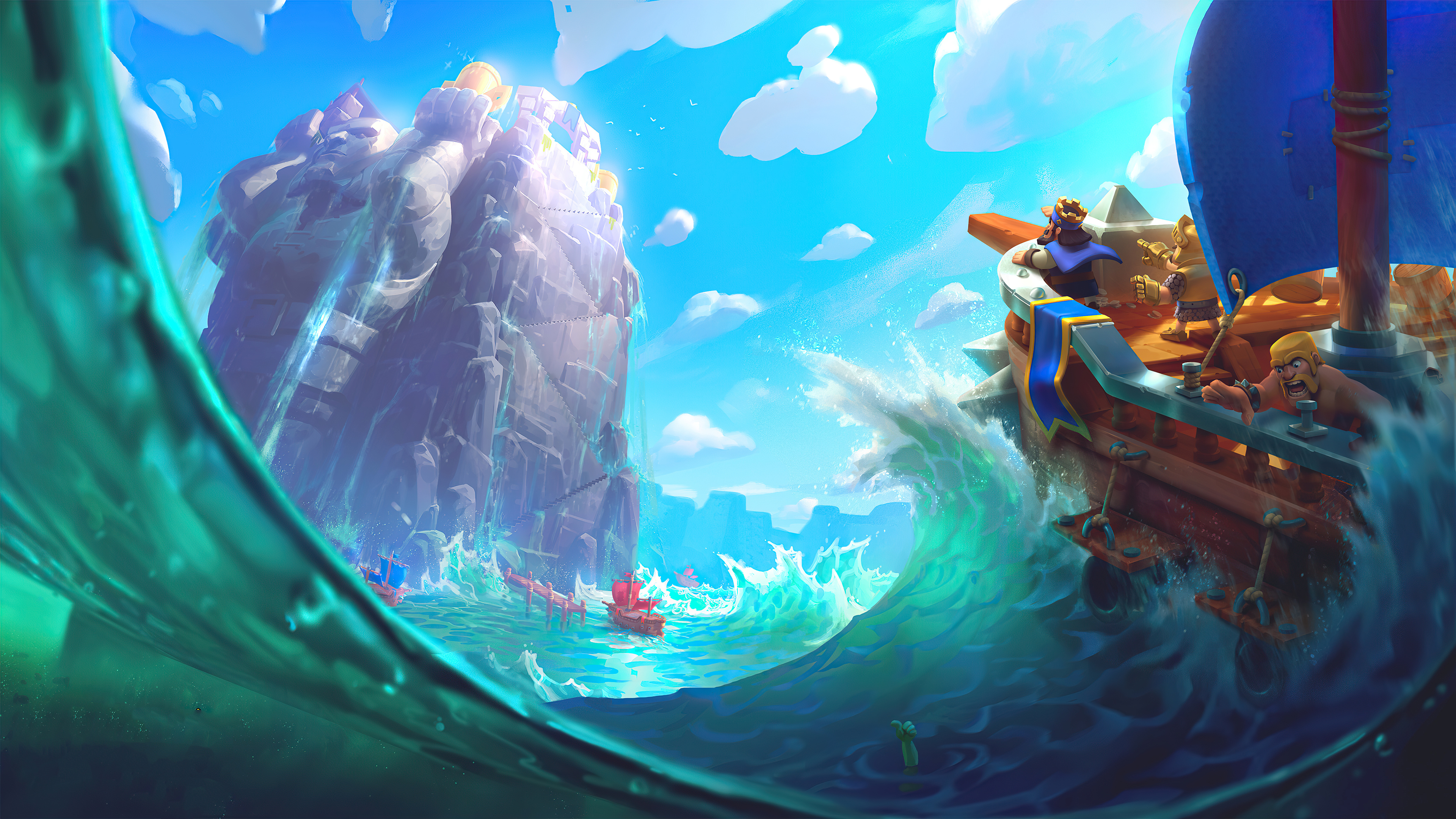 Stadium Clash Royale 4k Wallpaper, HD Games Wallpaper, 4k Wallpaper, Image, Background, Photos and Picture