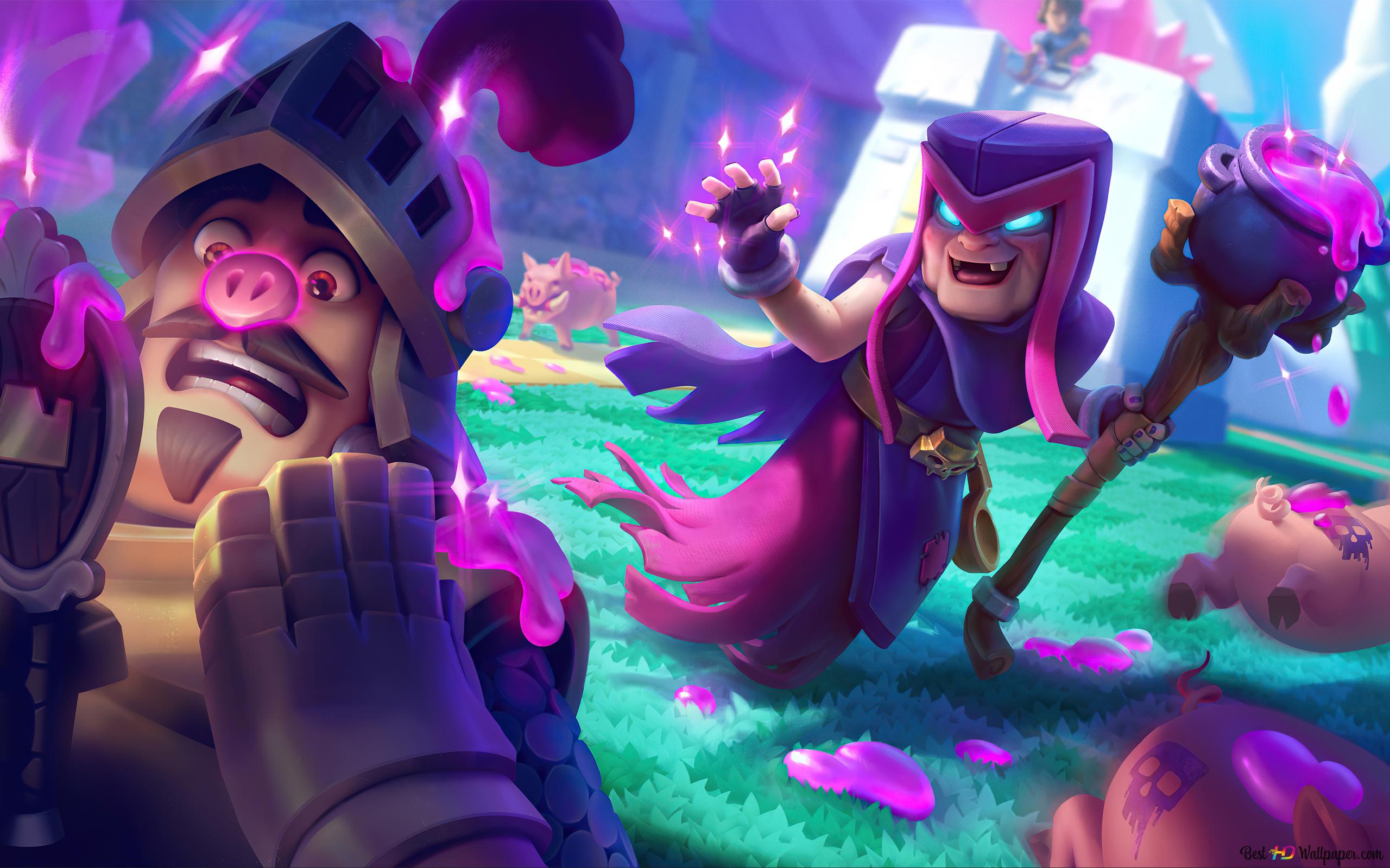 Motherwitch Royale (Supercell Mobile Video Game) 4K wallpaper download