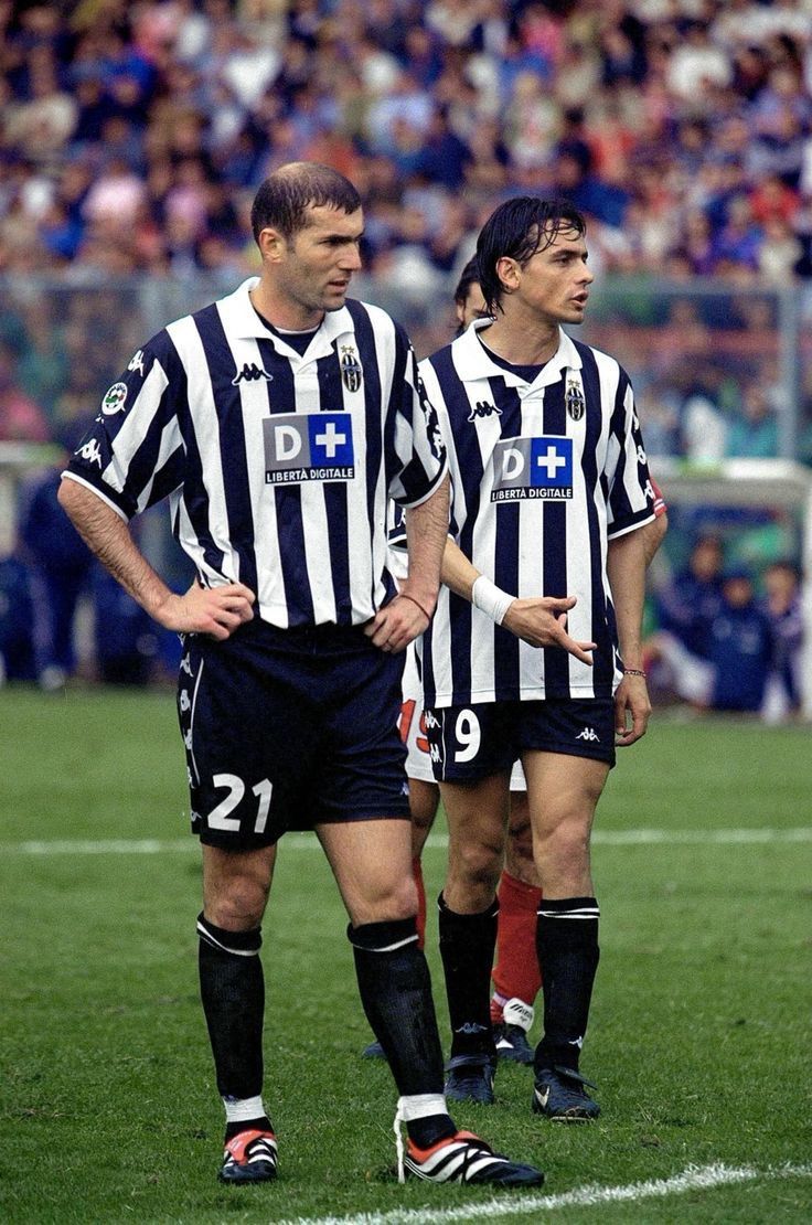 Zinedine Zidane & Filippo Inzaghi Juventus