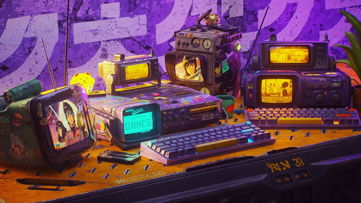 Retro Cyberdecks - Behance