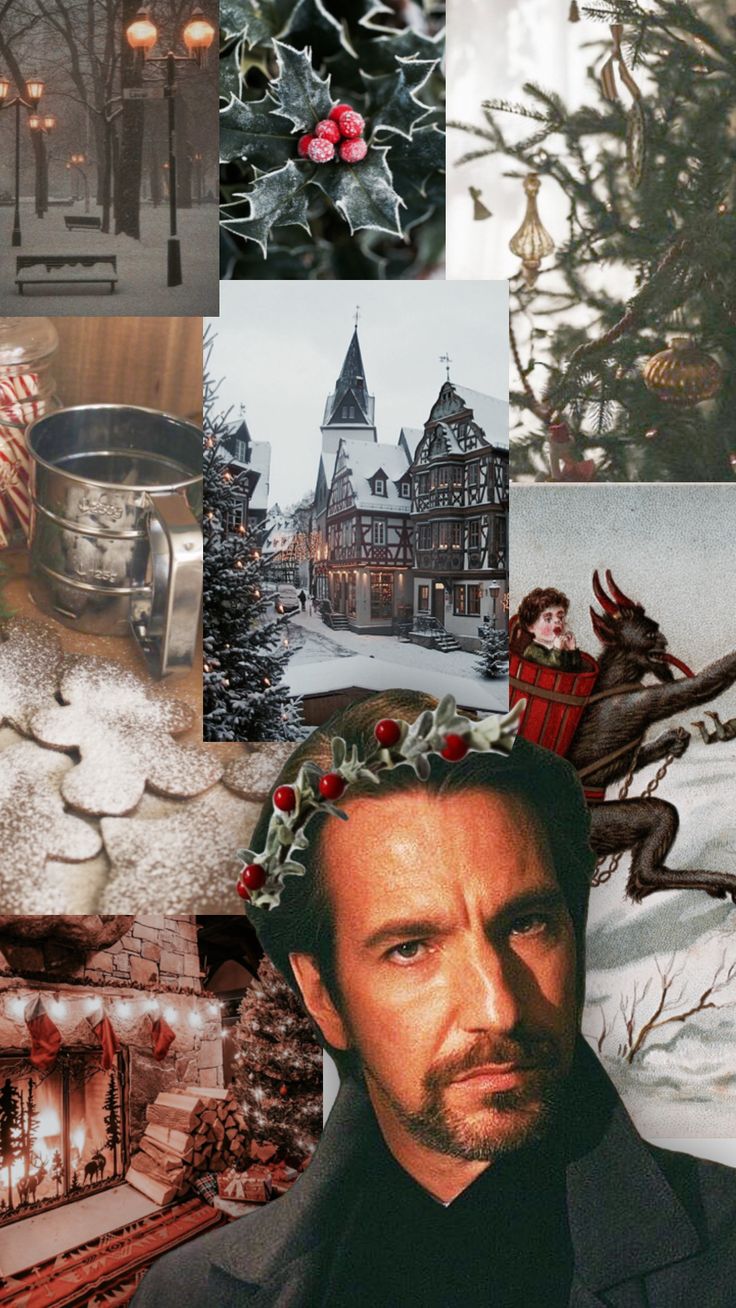 christmas #alanrickman #hansgruber #diehard #wallpaper #villains