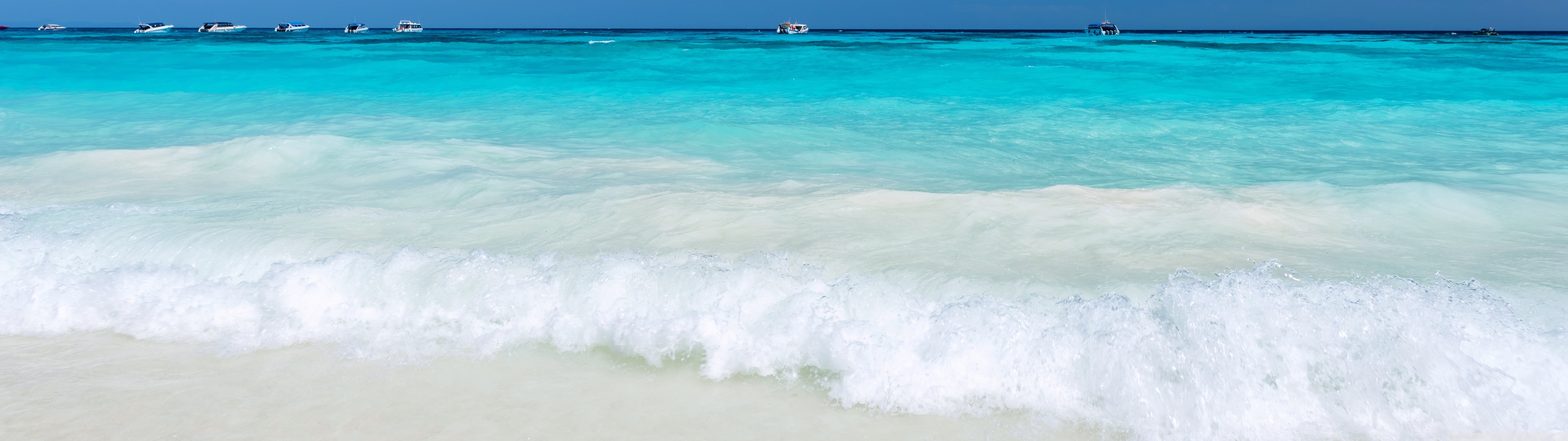 Summer, Beach, Wave, Vacation, White Sand, Sea, Ocean, Summer Vibe 4K UHD Wallpaper for UltraHD Desktop and TV, Widescreen and UltraWide Display, Dual Monitor, Smartphone and Tablet Devices