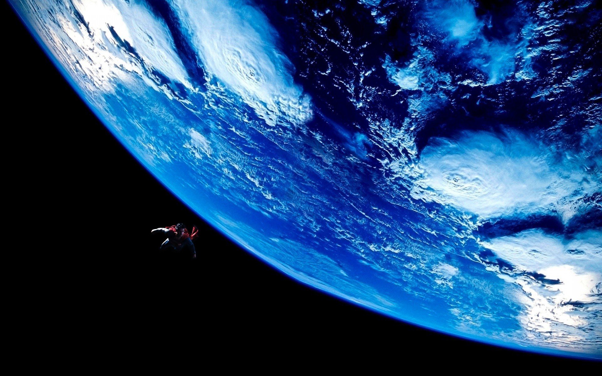 Superman, Man of Steel, DC Comics, Earth, Space, Batman v Superman: Dawn of Justice HD Wallpaper / Desktop and Mobile Image & Photo