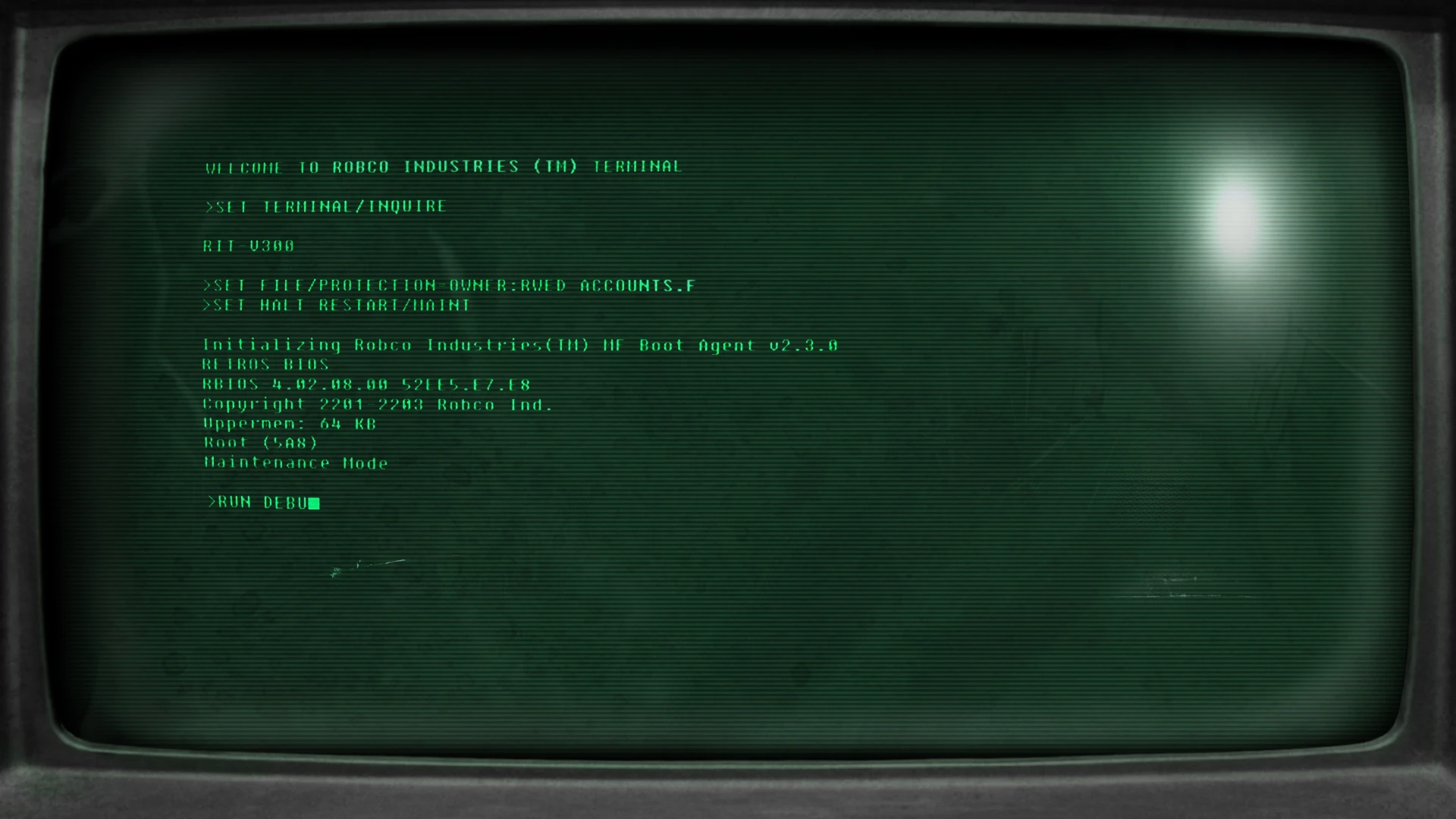 Robco Terminal desktop wallpaper 1920x1080 at Fallout 4 Nexus and community