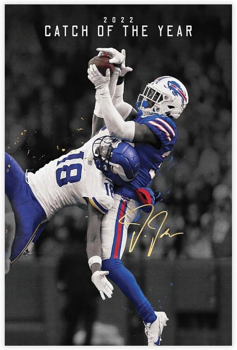 Justin Jefferson Poster, Minnesota Vikings Canvas