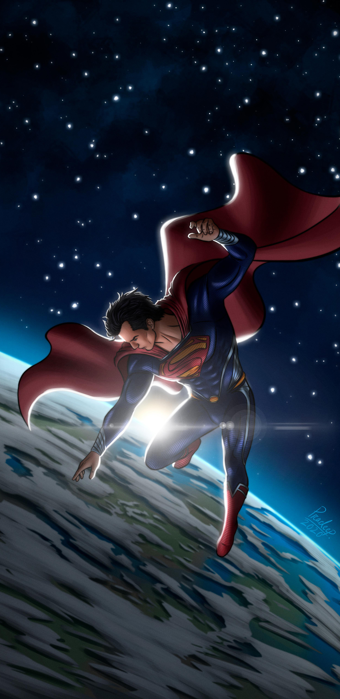Superman In Space Samsung Galaxy Note 9, 8, S9, S8, SQHD , HD 4k Wallpaper, Image, Background, Photos and Picture