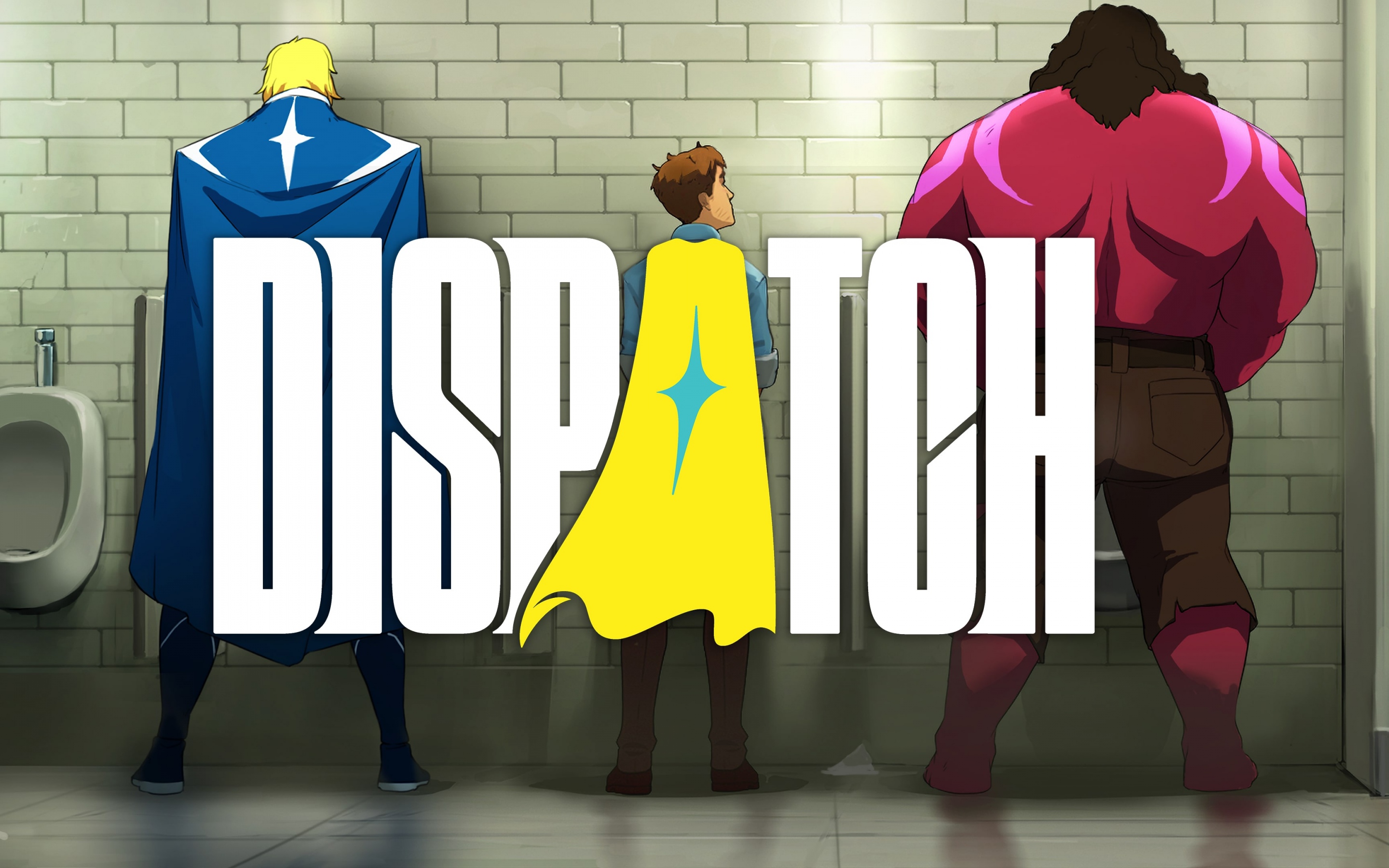 Dispatch Wallpaper 4K, Video Game, Superheroes