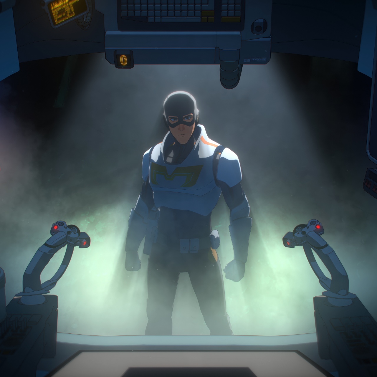 Dispatch Wallpaper 4K, Robert Robertson (Mecha Man)