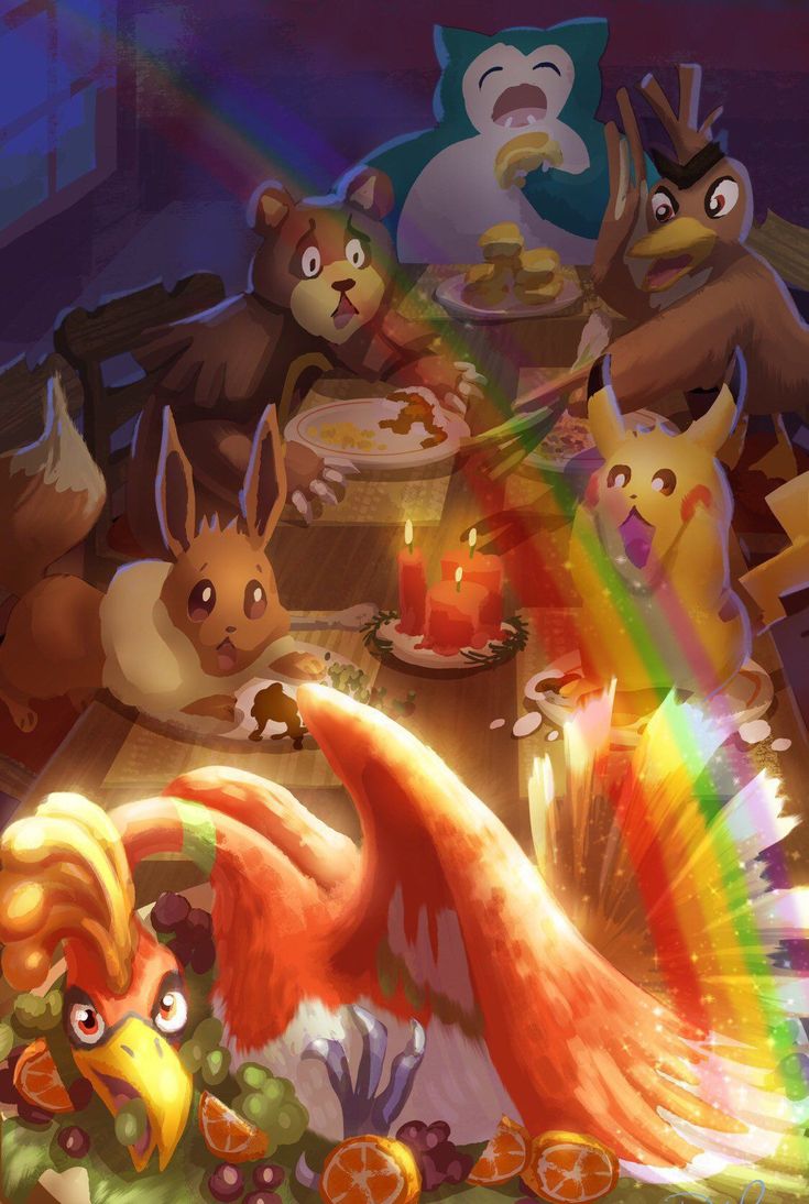 Pokémons. Thanksgiving wallpaper, Pokemon, Happy thanksgiving wallpaper