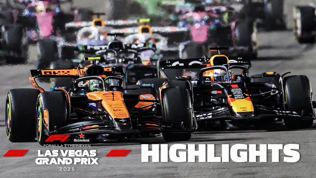 2025 Las Vegas Grand Prix FULL HIGHLIGHTS ✨