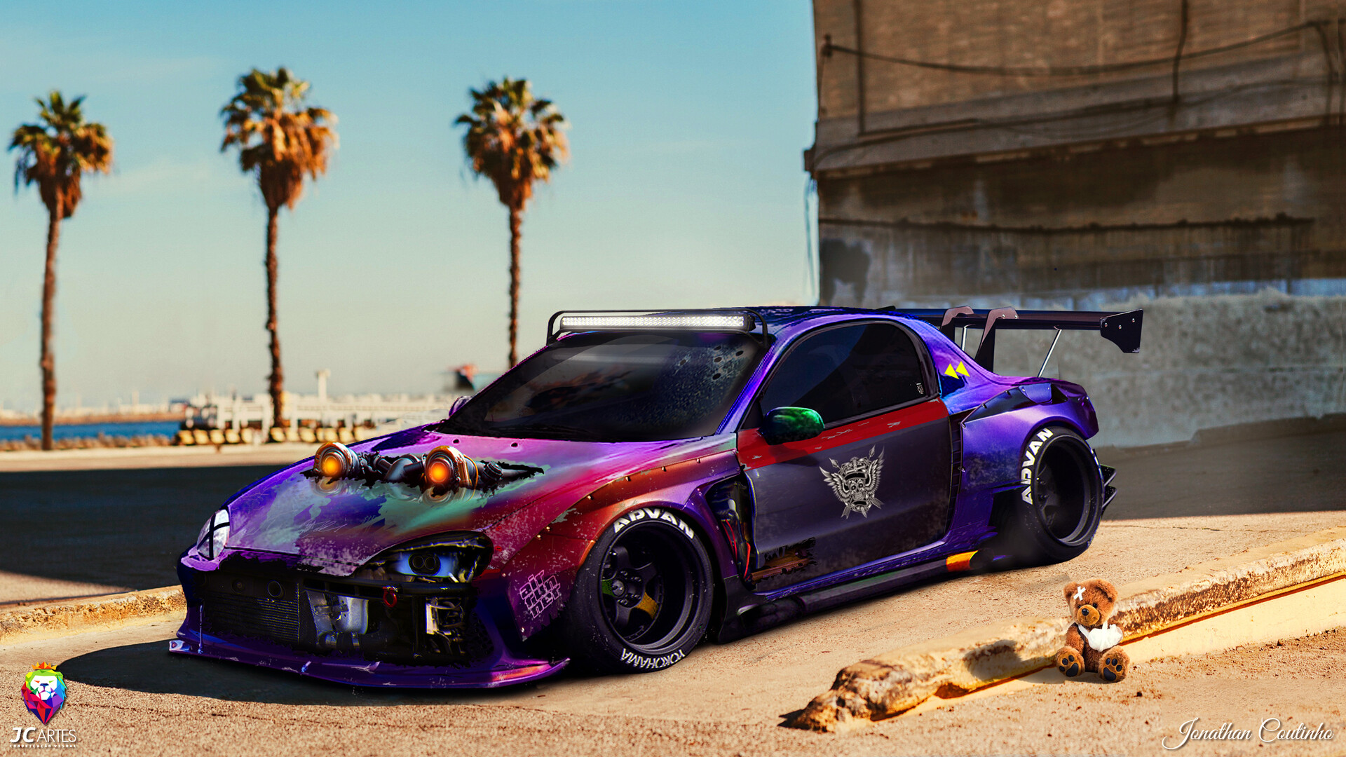 Mazda mx3 Destruction Mad Max