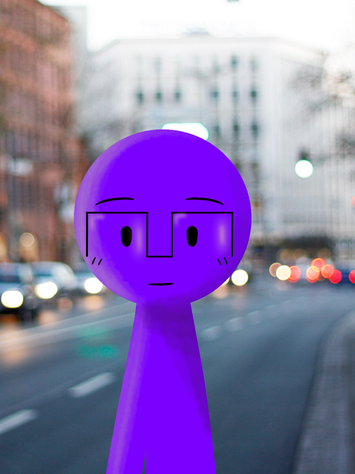 Smart man in glasses download wallpaper