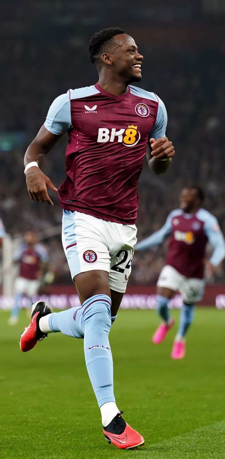 Jhon Duran Aston Villa avfc HD wallpaper football UECL 24 Colombia
