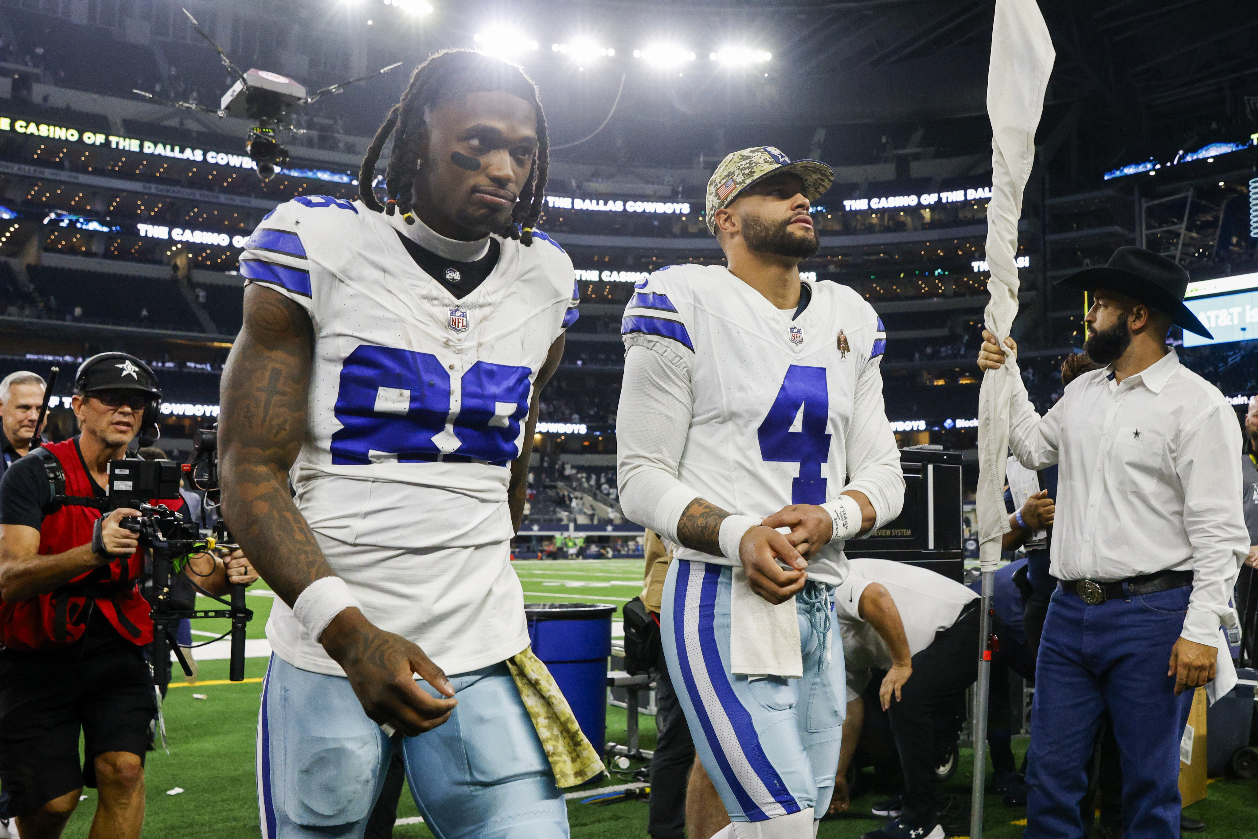 Cowboys WR CeeDee Lamb is over the Dak Prescott slander: 'He's been crushing it'