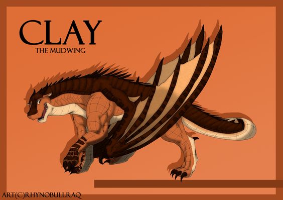 Discover 16 Clay of the Mudwings and Wings of Fire Dragons Ideas. fire book, beautiful dragon, dragon lover and more