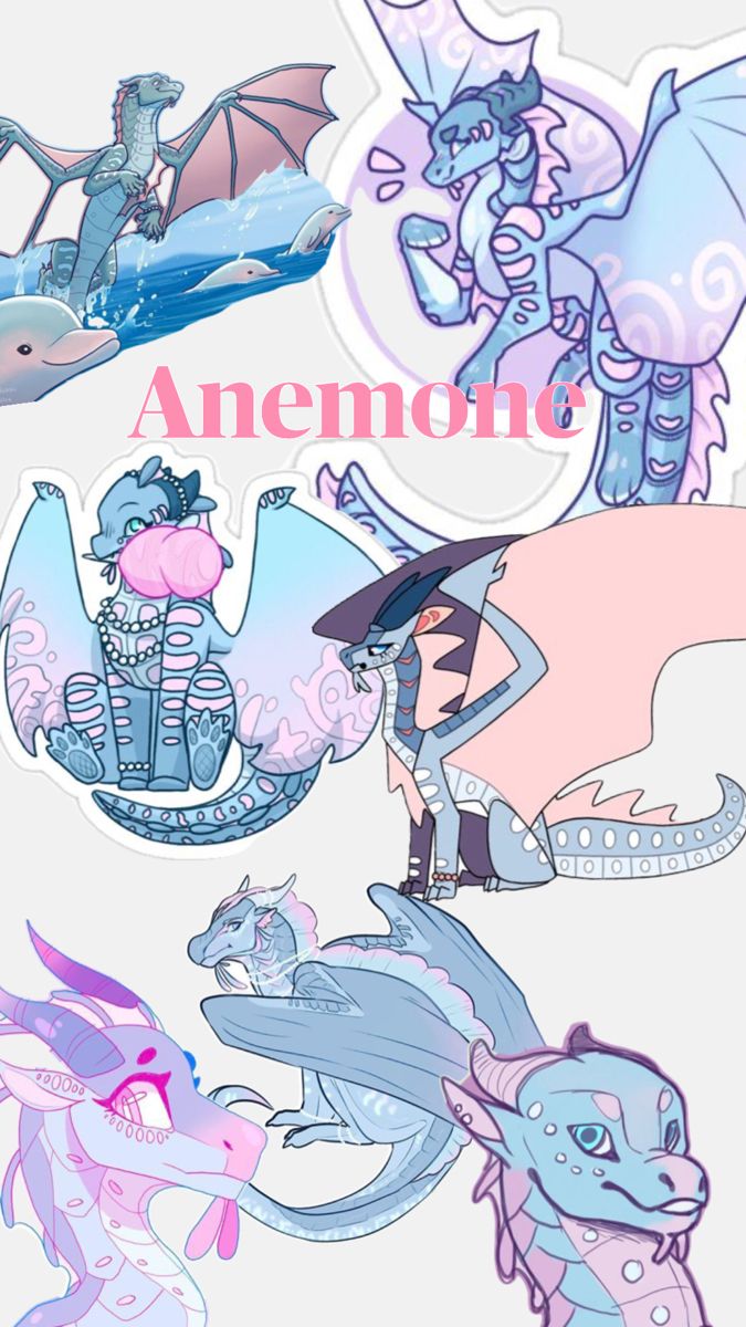 Anemone. Wings of fire dragons, Wings of fire, Fire art