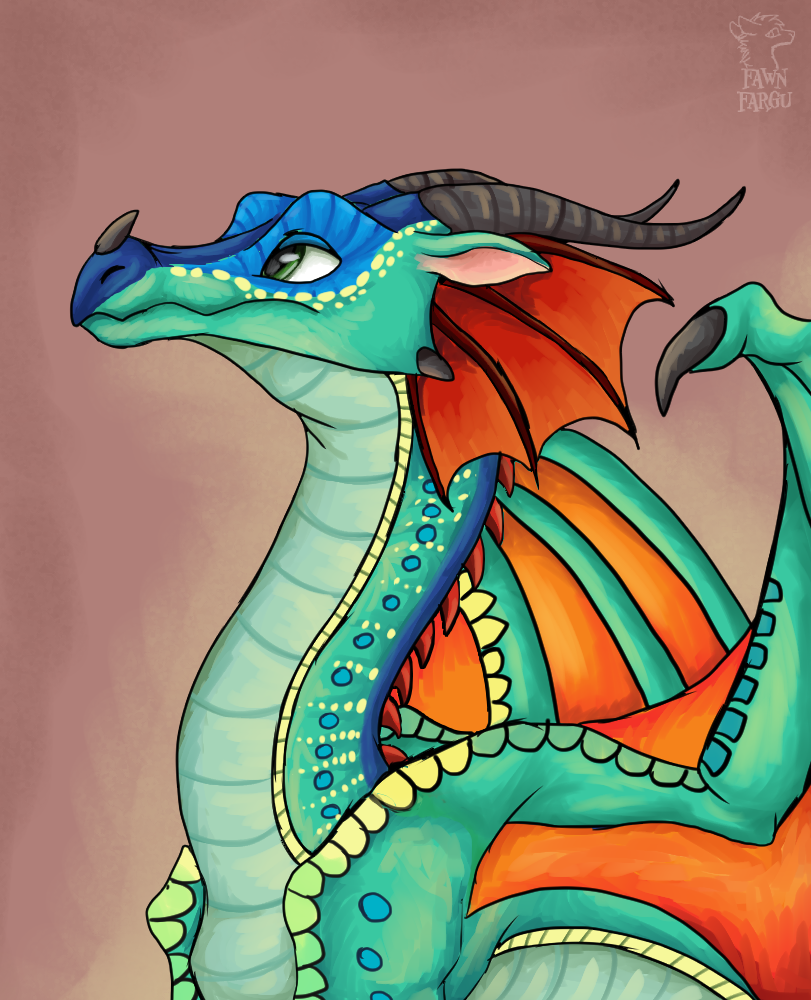 Queen Glory of Fire by IneyWing - Fur Affinity [dot] net