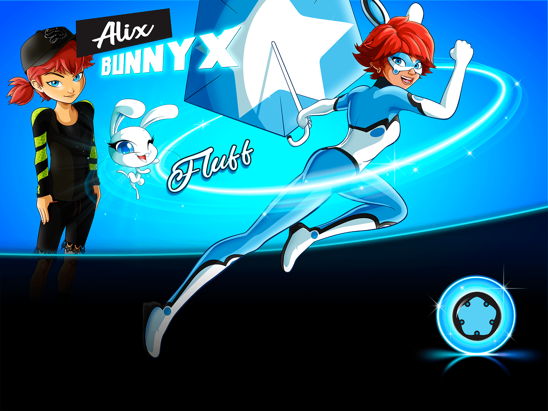 Miraculous Ladybug new wallpaper with super heroes and kwamis