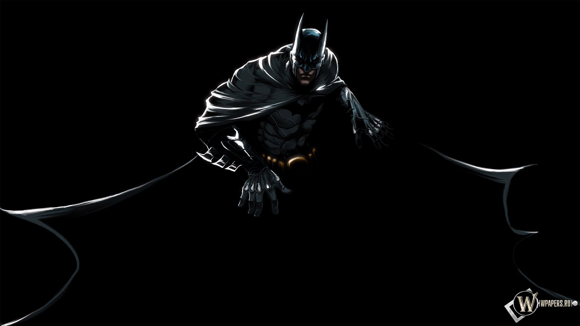 Epic Batman HD Wallpaper: A Dark Knight's Embrace