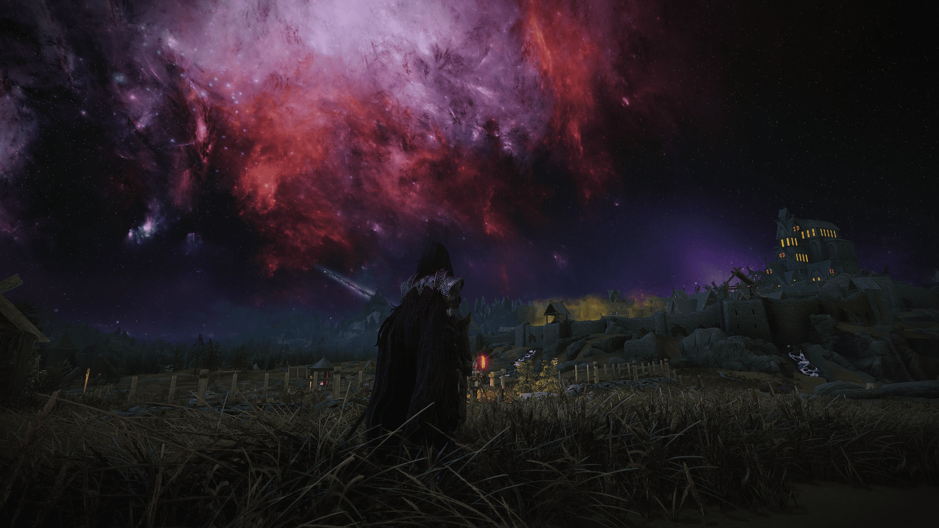 night in Whiterun at Skyrim Special Edition Nexus and Community
