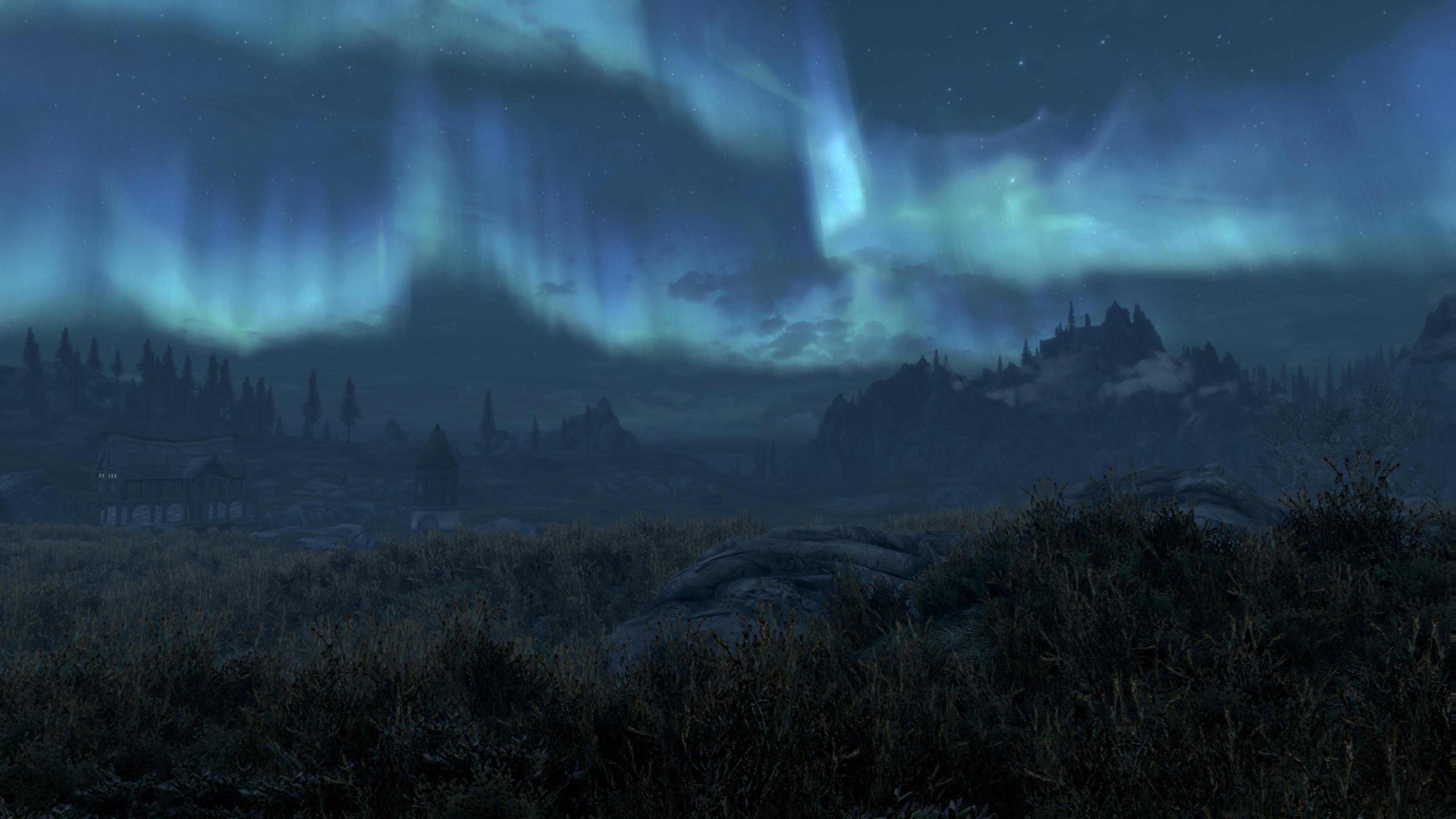 Skyrim at night is incredible