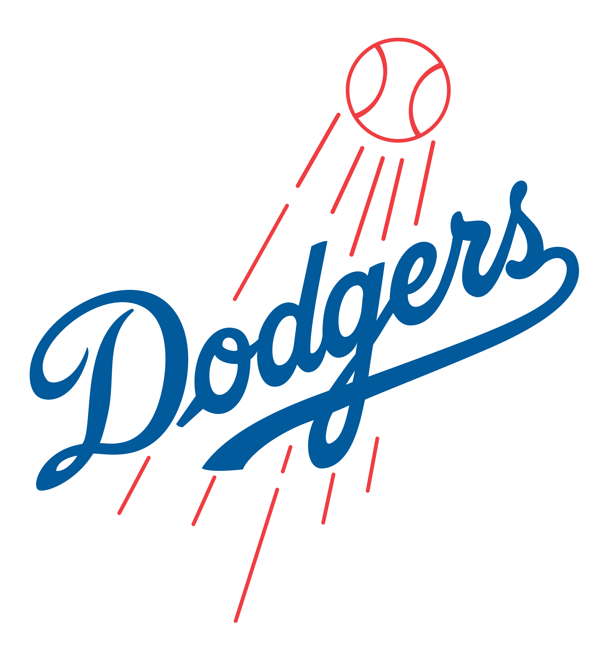 Los Angeles Dodgers Logo PNG Transparent & SVG Vector