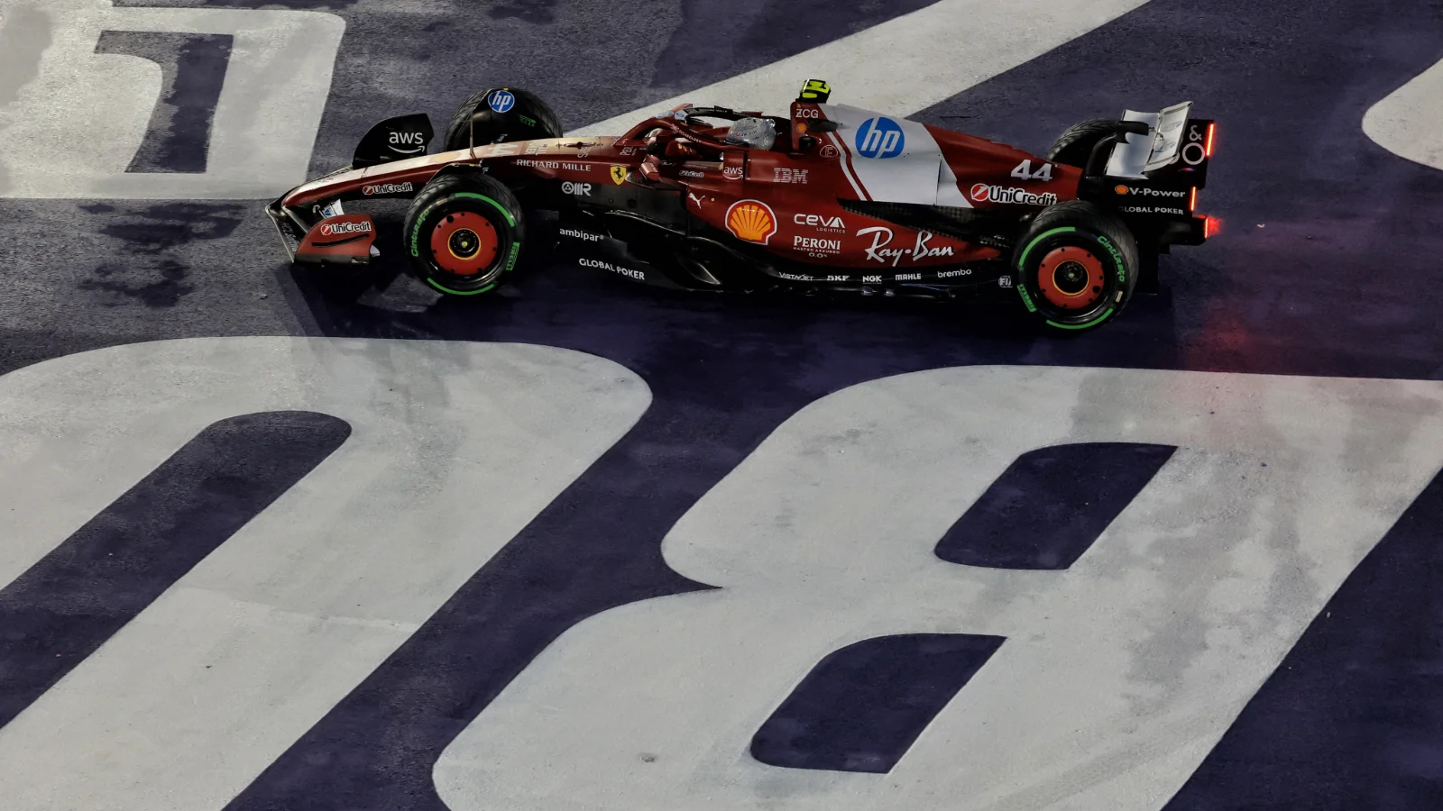 How Las Vegas GP epitomised Ferrari's struggles in F1 2025